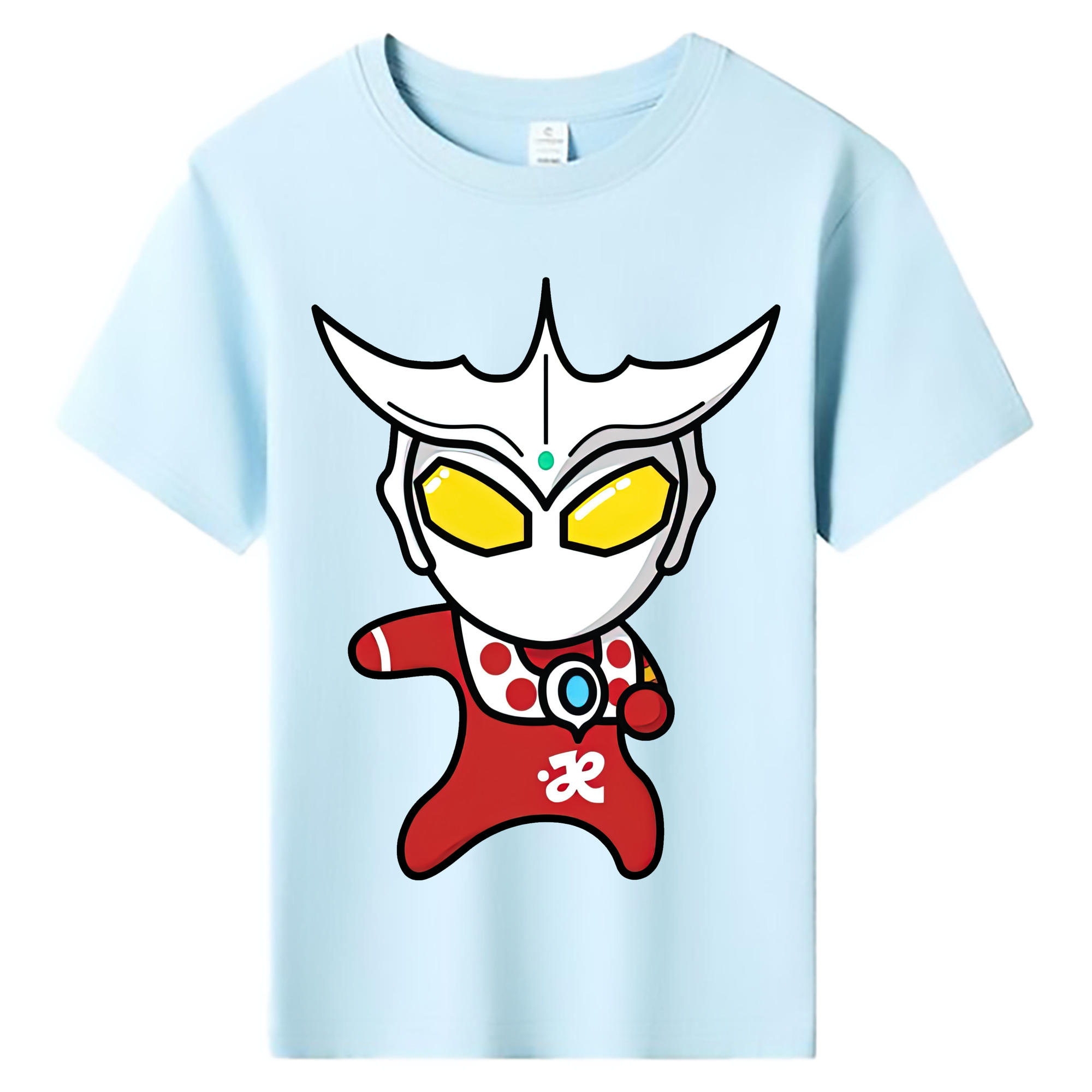 （画像用） ウルトラマン Ultraman 綿100％キッズTシャツ（フロントプリント）